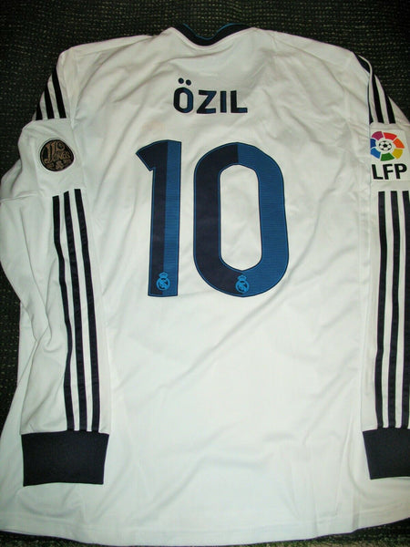 Ozil Real Madrid 2012 2013 Long Sleeve Jersey Camiseta Shirt Trikot XL - foreversoccerjerseys