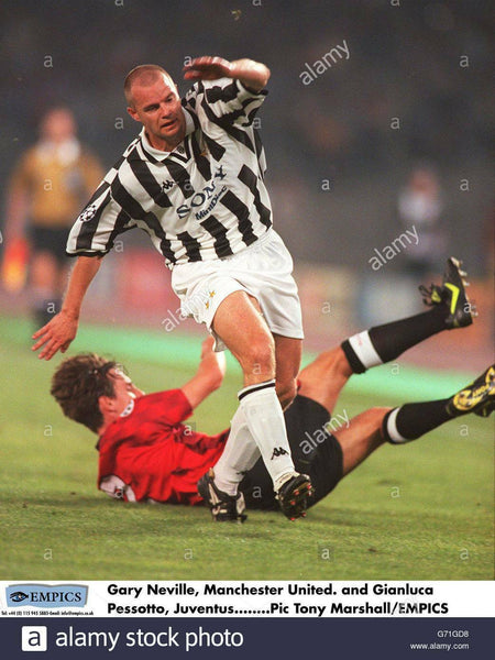 Pessotto Juventus MATCH WORN UEFA 1996 1997 Jersey Shirt Maglia XL - foreversoccerjerseys