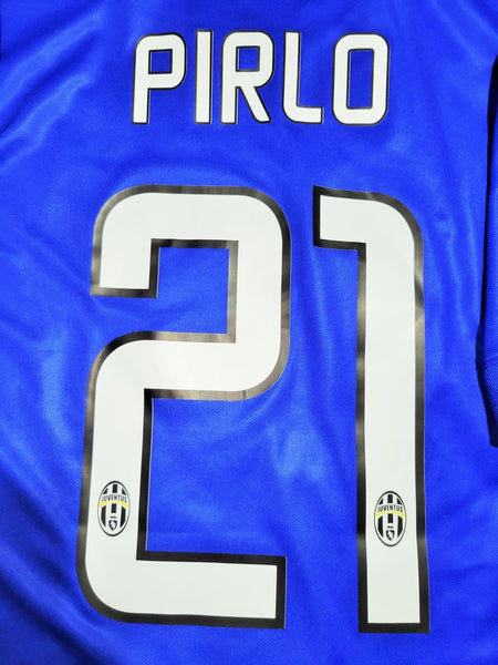 Pirlo Juventus 2014 2015 Away UEFA Soccer Jersey Shirt M SKU# 611078-472 Nike