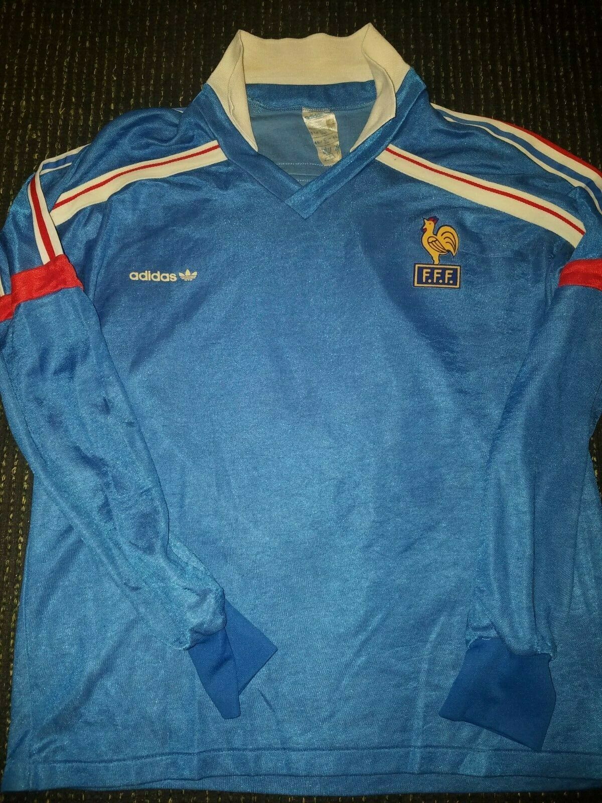 Platini France Adidas Ventex 1986 WORLD CUP Jersey Maillot