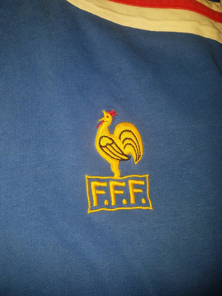 Platini France Adidas Ventex 1986 WORLD CUP Jersey Shirt Maillot Shirt L foreversoccerjerseys