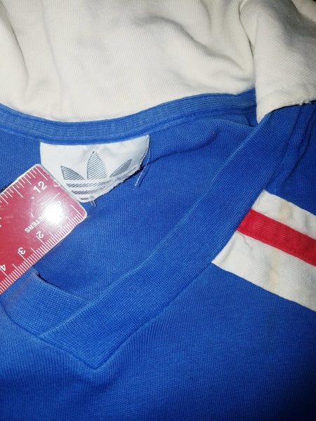 Platini France Adidas Ventex 1986 WORLD CUP Jersey Shirt Maillot Shirt L foreversoccerjerseys