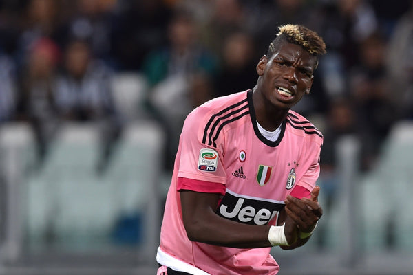 Pogba Juventus 2015 2016 Away Pink Drake Jersey Shirt Maglia Maillot XL SKU# S12846 foreversoccerjerseys