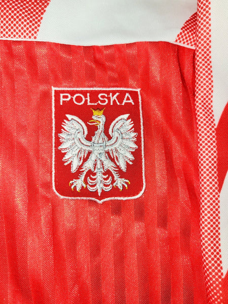 Poland Puma 1995 1996 Away Jersey Shirt Polen Trikot Polska Polski Piłka Nożna L Puma