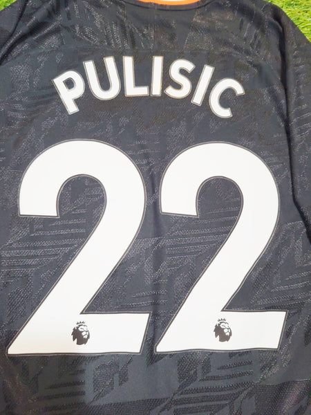 Pulisic Chelsea 2019 - 2020 Third Vaporknit PLAYER ISSUE Jersey Shirt L SKU# AR9342-011 foreversoccerjerseys