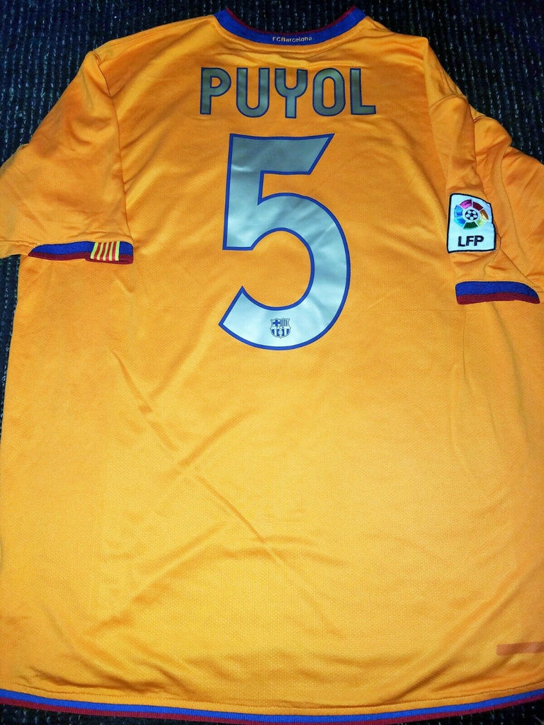 Puyol Barcelona Jersey 2006 2007 Shirt Camiseta XL - foreversoccerjerseys