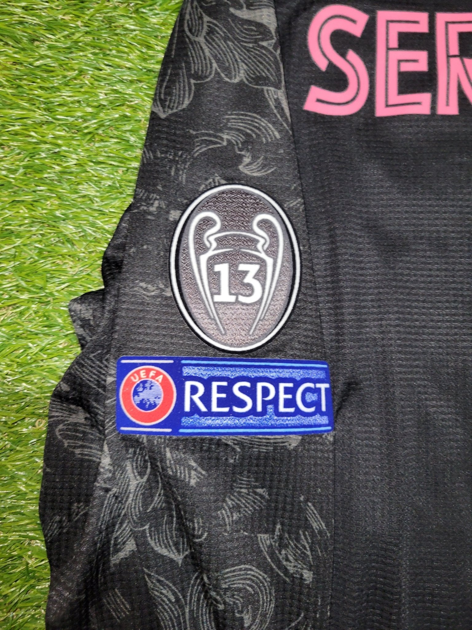 【ramos】 2008-09 Real Madrid Away Shirt Sergio Ramos #4 (XL)