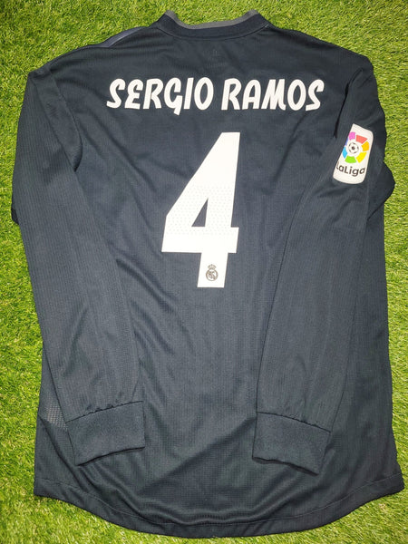 Ramos Real Madrid Away CLIMACHILL PLAYER ISSUE 2018 2019 Jersey Shirt Camiseta L SKU# DQ0868 Adidas