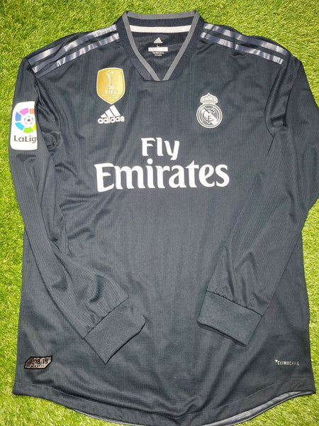 Ramos Real Madrid Away CLIMACHILL PLAYER ISSUE 2018 2019 Jersey Shirt Camiseta L SKU# DQ0868 Adidas