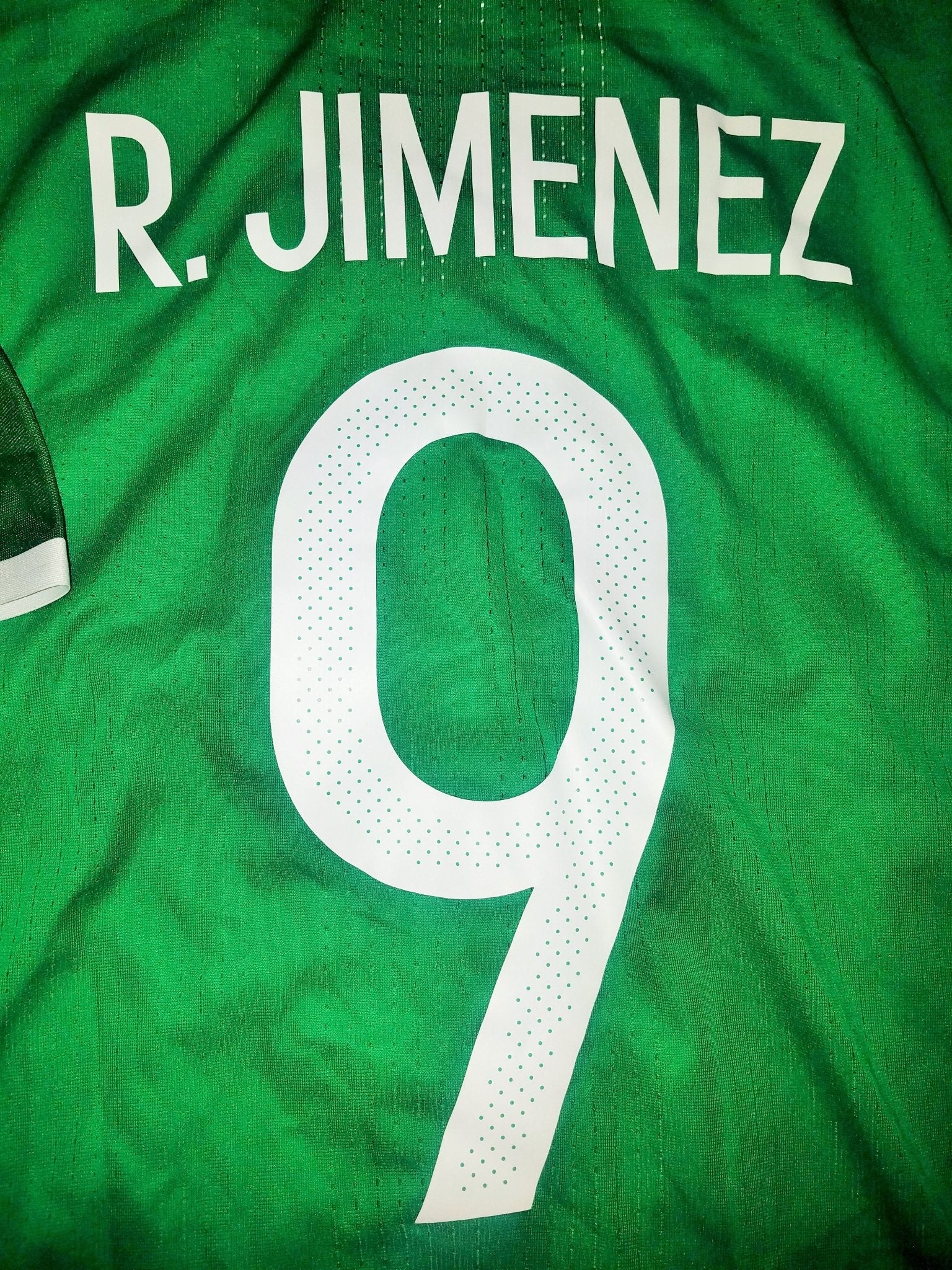 Raul Jimenez Mexico COPA AMERICA 2016 MATCH ISSUED Jersey Camiseta Shirt M foreversoccerjerseys