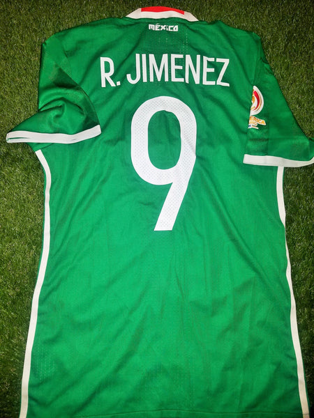 Raul Jimenez Mexico COPA AMERICA 2016 MATCH ISSUED Jersey Camiseta Shirt M foreversoccerjerseys