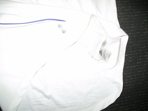 Raul Real Madrid 2007 2008 UEFA Long Sleeve Jersey Shirt Camista Trikot - foreversoccerjerseys