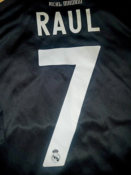 Raul Real Madrid 2009 2010 Jersey Shirt L BNWT SKU# E84329 foreversoccerjerseys