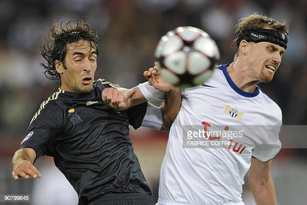 Raul Real Madrid 2009 2010 Jersey Shirt L BNWT SKU# E84329 foreversoccerjerseys