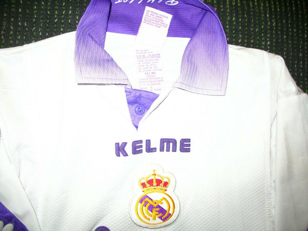 Raul Real Madrid Kelme 1997 1998 Jersey Camiseta Trikot Shirt L - foreversoccerjerseys