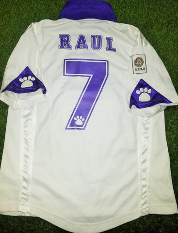 Raul Real Madrid Kelme 1997 1998 Jersey Camiseta Trikot Shirt M foreversoccerjerseys