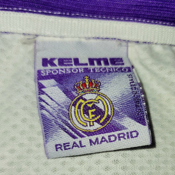 Raul Real Madrid Kelme 1997 1998 PLAYER ISSUE Jersey Camiseta Trikot Shirt L foreversoccerjerseys