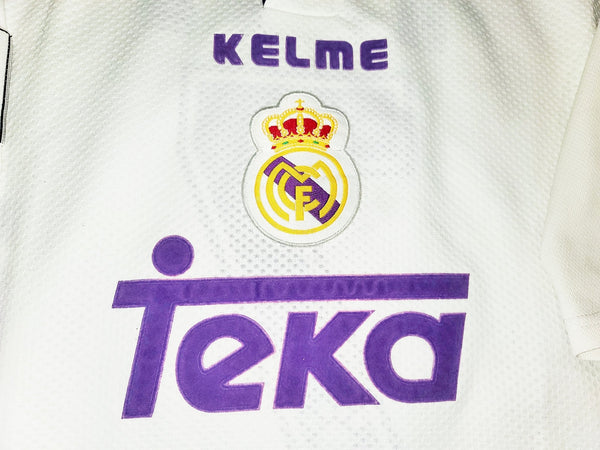 Raul Real Madrid Kelme 1997 1998 PLAYER ISSUE Jersey Camiseta Trikot Shirt XL foreversoccerjerseys
