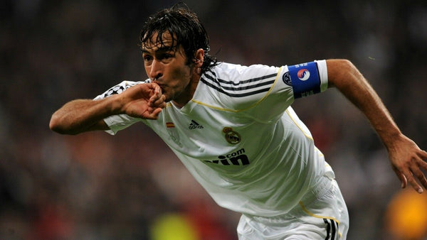 Raul Real Madrid UEFA 2009 2010 Jersey Shirt Camiseta Trikot XL - foreversoccerjerseys
