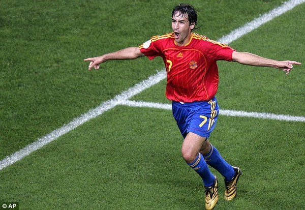 Raul Spain 2006 WORLD CUP Jersey Shirt Maillot Camiseta L SKU# 740144 foreversoccerjerseys