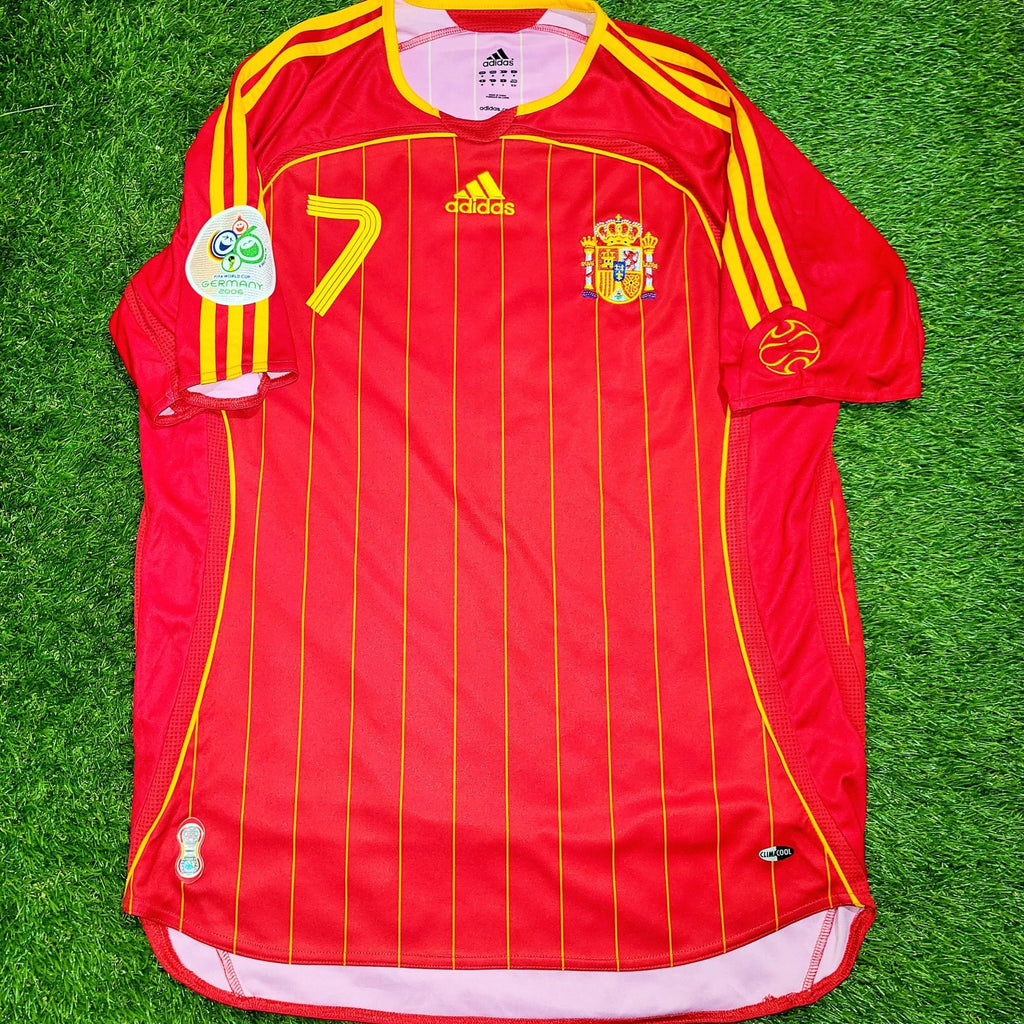 Raul Spain 2006 WORLD CUP Jersey Shirt Maillot Camiseta XL SKU# 740144 foreversoccerjerseys