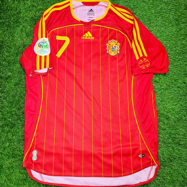 Raul Spain 2006 WORLD CUP Jersey Shirt Maillot Camiseta XL SKU# 740144 foreversoccerjerseys