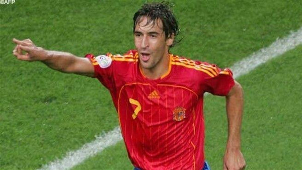 Raul Spain PLAYER ISSUE 2006 WORLD CUP Jersey Camiseta Shirt Espana S - foreversoccerjerseys