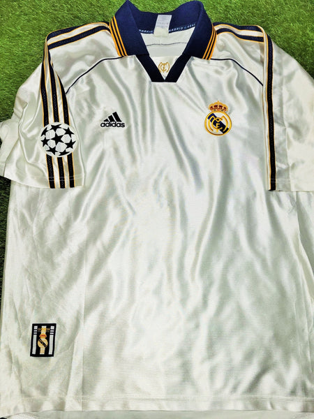 Redondo Real Madrid 1998 1999 INTERCONTINENTAL FINAL Soccer Jersey Shirt XL Adidas