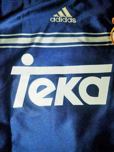 Redondo Real Madrid Blue 1998 1999 Jersey Shirt Camiseta Maglia XL - foreversoccerjerseys