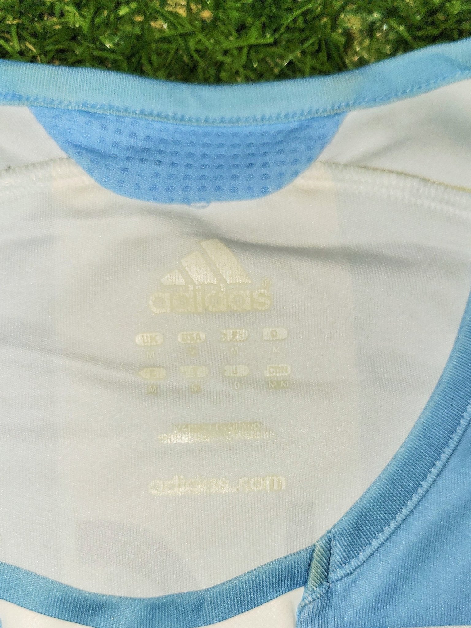 Riquelme Argentina 2006 2007 COPA AMERICA Home Adidas Jersey Shirt Camiseta M SKU# 739802 AZB001 Adidas