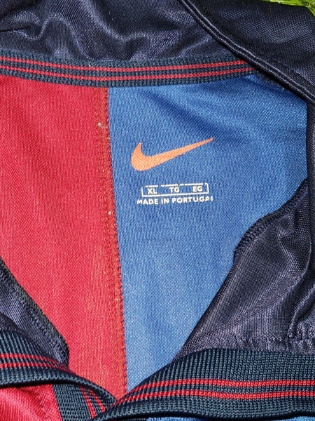 Rivaldo Barcelona Centenary 1999 2000 Soccer Jersey Shirt XL Nike