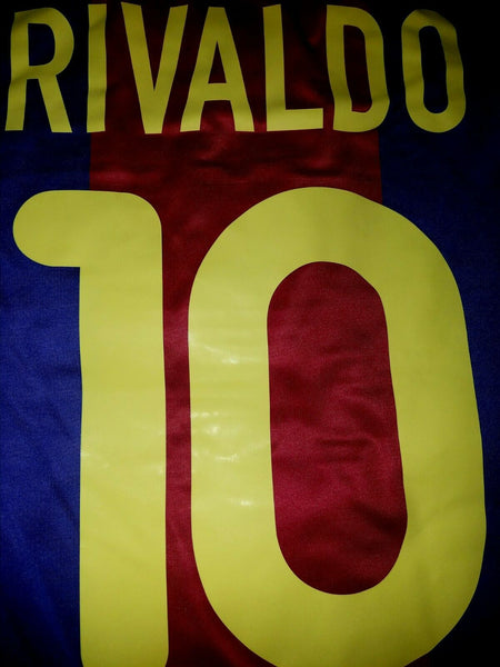 Rivaldo Barcelona Centenary 2000 2001 Jersey Shirt Camiseta Maglia XL - foreversoccerjerseys