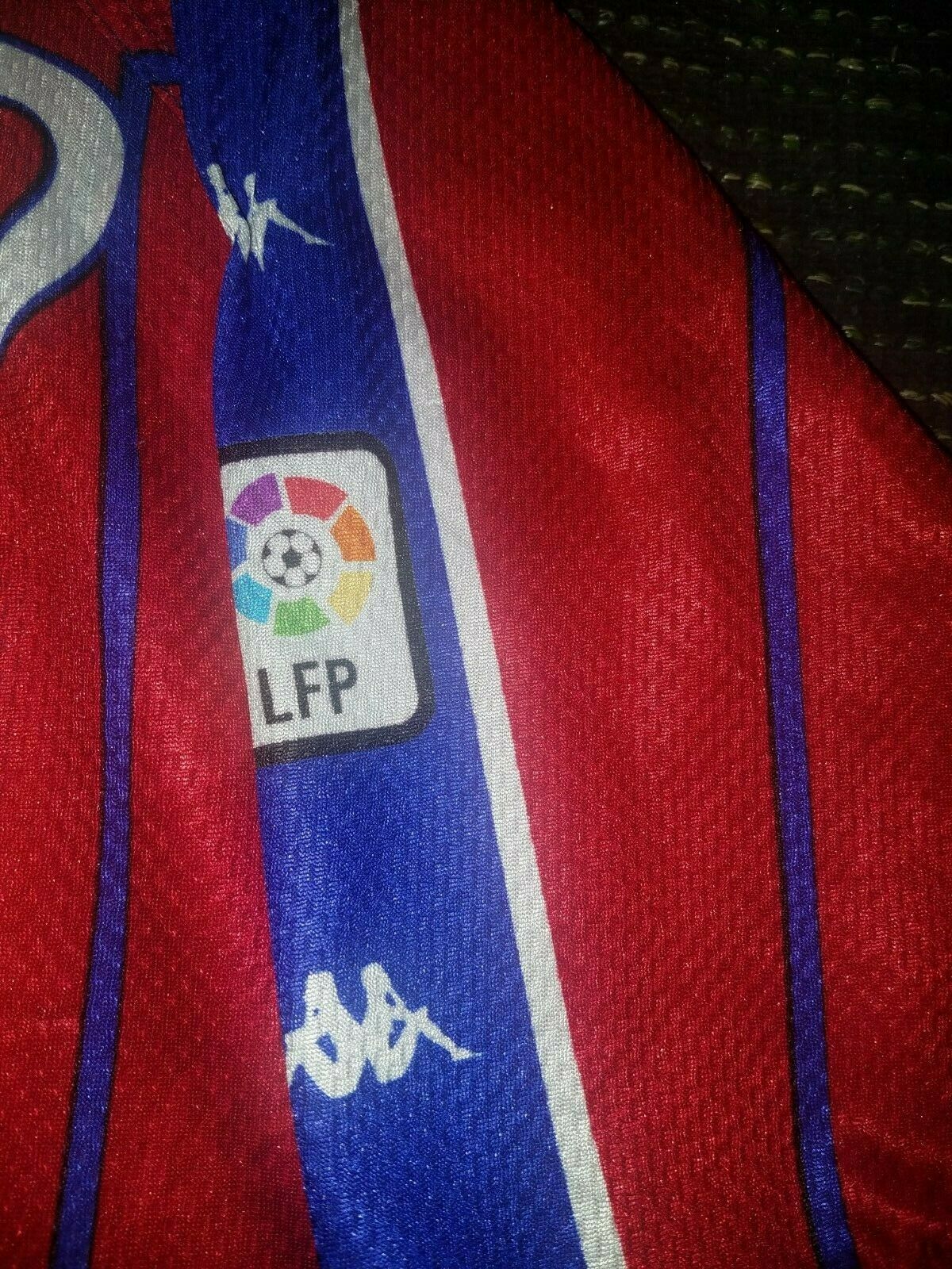 Rivaldo Kappa Barcelona PLAYER ISSUE 1997 1998 Jersey Shirt Camiseta M - foreversoccerjerseys