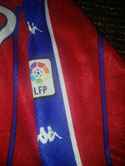 Rivaldo Kappa Barcelona PLAYER ISSUE 1997 1998 Jersey Shirt Camiseta M - foreversoccerjerseys