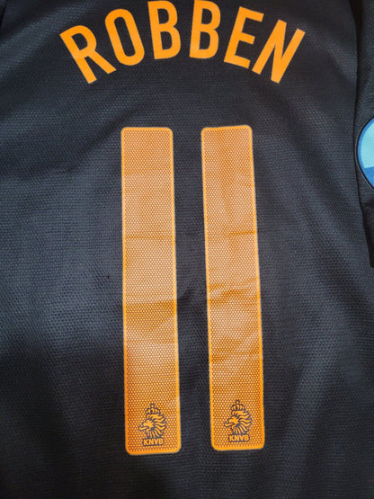 Robben Netherlands Holland 2012 EURO CUP PLAYER ISSUE Soccer Away Jersey Shirt XL SKU# 447407-010 NIKE
