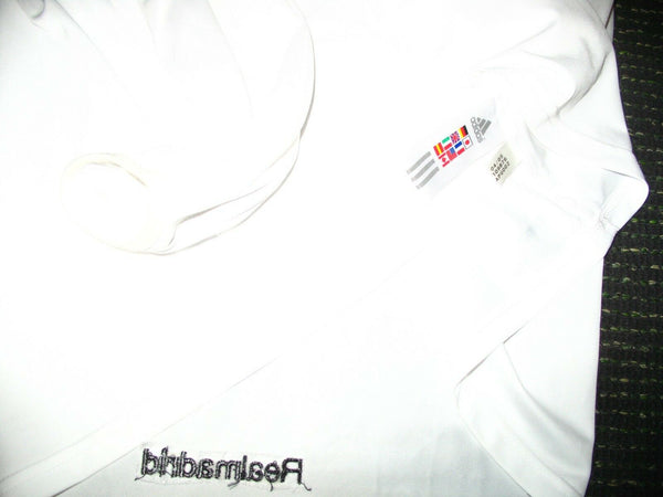 Robinho Real Madrid MATCH WORN 2005 2006 Long Sleeve Jersey Shirt Camiseta L - foreversoccerjerseys