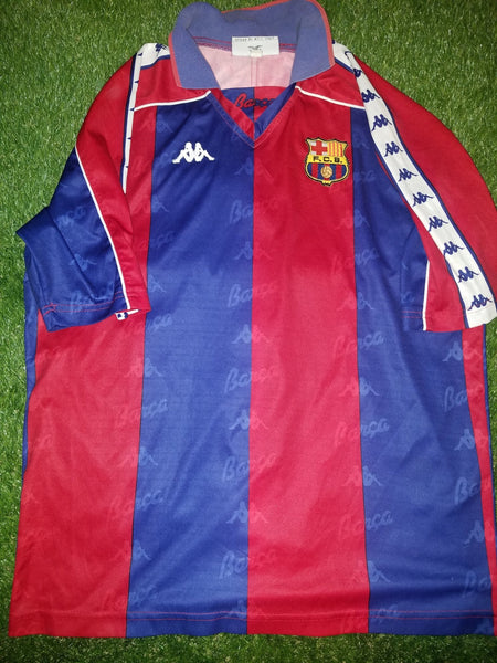 Romario Kappa Barcelona 1994 1995 Jersey Shirt Camiseta L foreversoccerjerseys