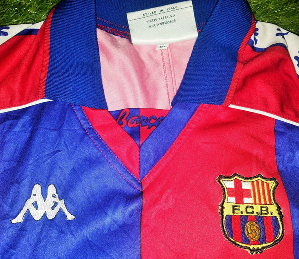Romario Kappa Barcelona 1994 1995 Jersey Shirt Camiseta XL foreversoccerjerseys