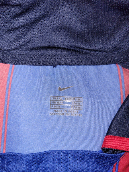 Ronaldinho Barcelona 2003 2004 DEBUT SEASON Home Jersey Shirt Camiseta XL SKU# 112586 foreversoccerjerseys