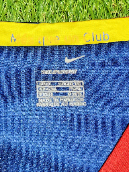 Ronaldinho Barcelona 2006 2007 Home Soccer Jersey Shirt L SKU# 146980-426 Nike