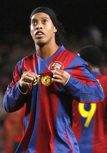 Ronaldinho Barcelona 2007 2008 PLAYER ISSUE Jersey Shirt Camiseta Maglia L - foreversoccerjerseys