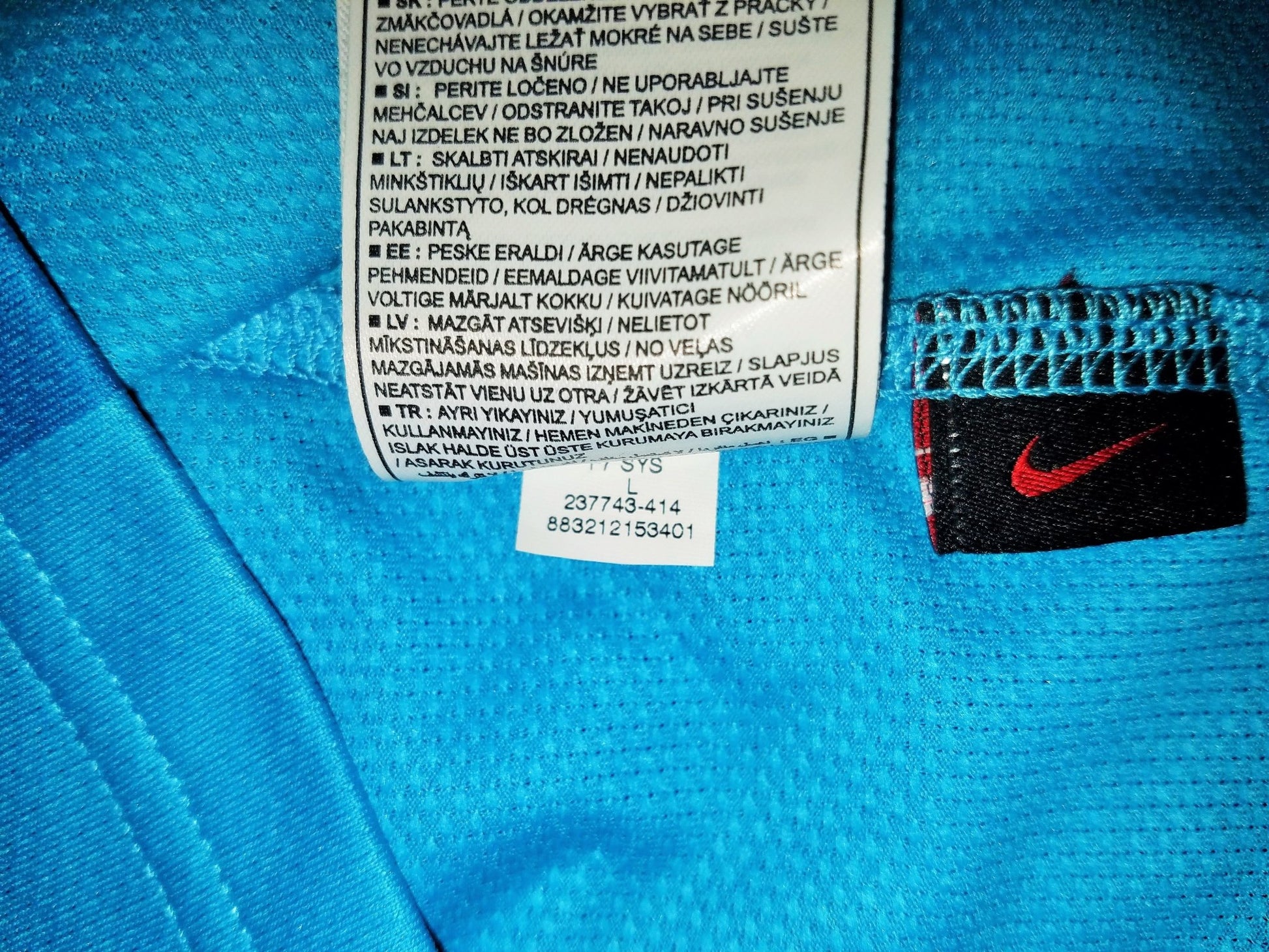 Ronaldinho Barcelona Anniversary Away Jersey 2007 2008 Shirt Camiseta Maglia L SKU# 237743-414 foreversoccerjerseys