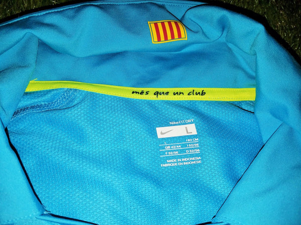 Ronaldinho Barcelona Anniversary Away Jersey 2007 2008 Shirt Camiseta Maglia L SKU# 237743-414 foreversoccerjerseys