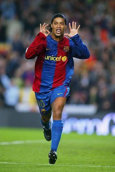 Ronaldinho Barcelona Nike 2006 2007 Home Jersey Shirt XL foreversoccerjerseys