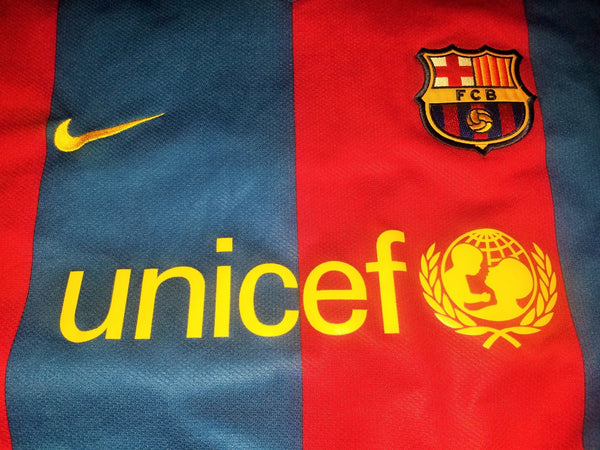 Ronaldinho Barcelona Nike 2006 2007 Home Jersey Shirt XL foreversoccerjerseys