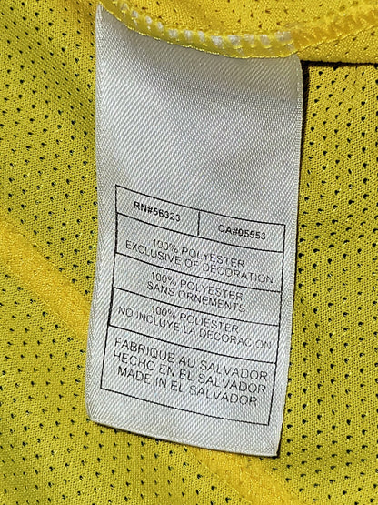 Ronaldinho Brazil 2004 Home Soccer Jersey Shirt L SKU# S41002PRX 788794 Nike