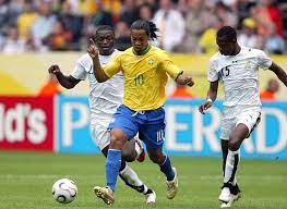 Ronaldinho Brazil 2006 World Cup Home Jersey Shirt Camiseta BNWT L SKU# 103889 Nike