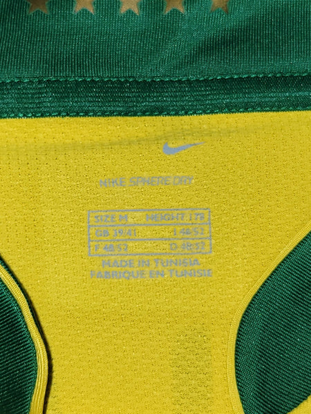 Ronaldinho Brazil 2006 World Cup Home Soccer Jersey Shirt Camiseta BNWT M SKU# 103889 Nike