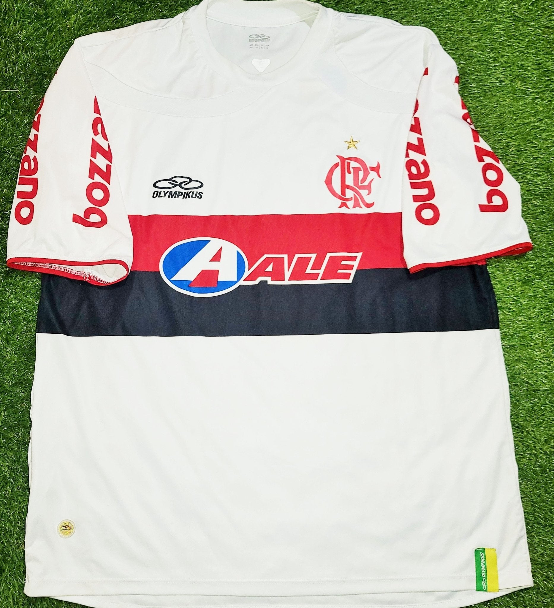 Ronaldinho Flamengo 2009 2010 Away Olympikus Jersey Shirt Camiseta L foreversoccerjerseys