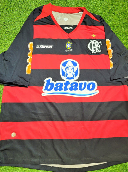 Ronaldinho Flamengo 2011 2012 Olympikus Home Soccer Jersey Shirt Camiseta XL Olympikus